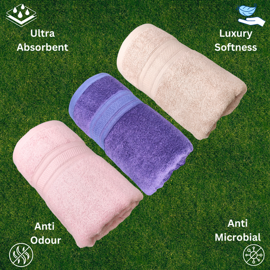 bamboo towels set of 3